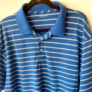 Ashworth men’s stripe golf t shirt size xxl
